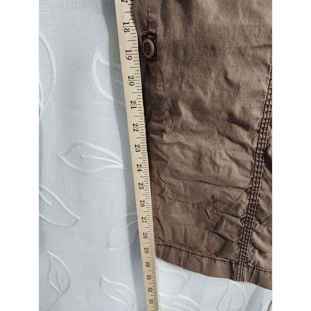 Hollister Baggy Camo Cargo Pants Large Adjustable Rise Y2K Grunge Utility Style - Picture 12 of 13